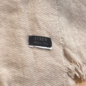 J CREW OVERSIZED PLAID BLANKET SCARF